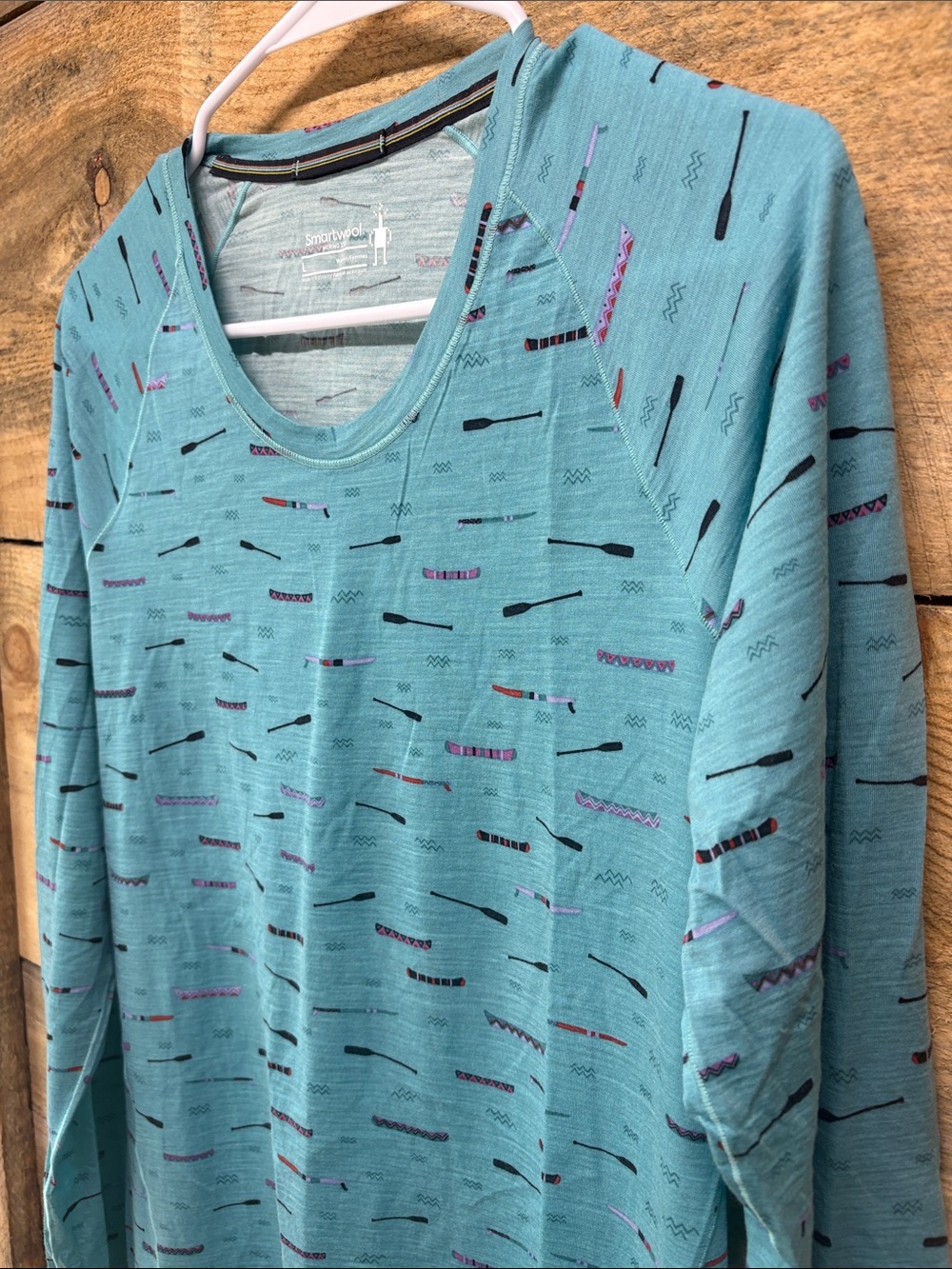 Smartwool Patterned Merino 150 Base Layer - Picture 3 of 8